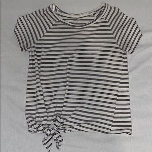White striped top